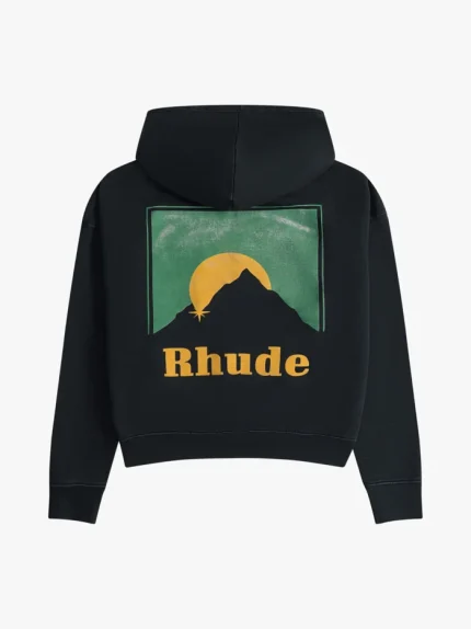 Pink Logo Moonlight Rhude Hoodie