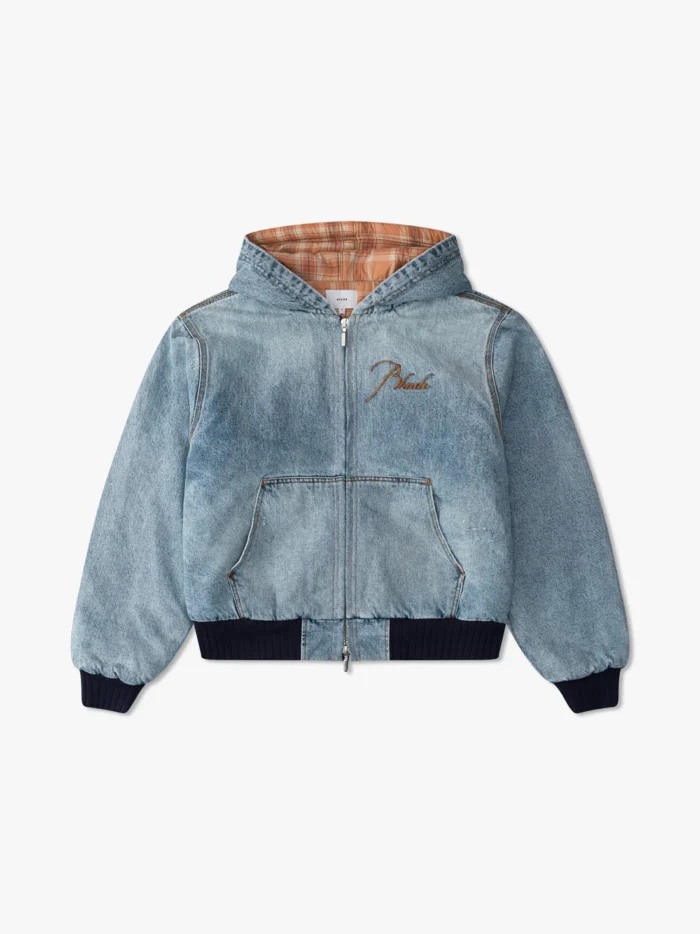 Rhude Denim Hoodie Rhude Denim Hoodie