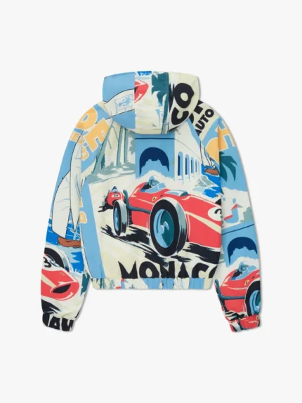 Rhude Monaco Sport Quarterzip Hoodie