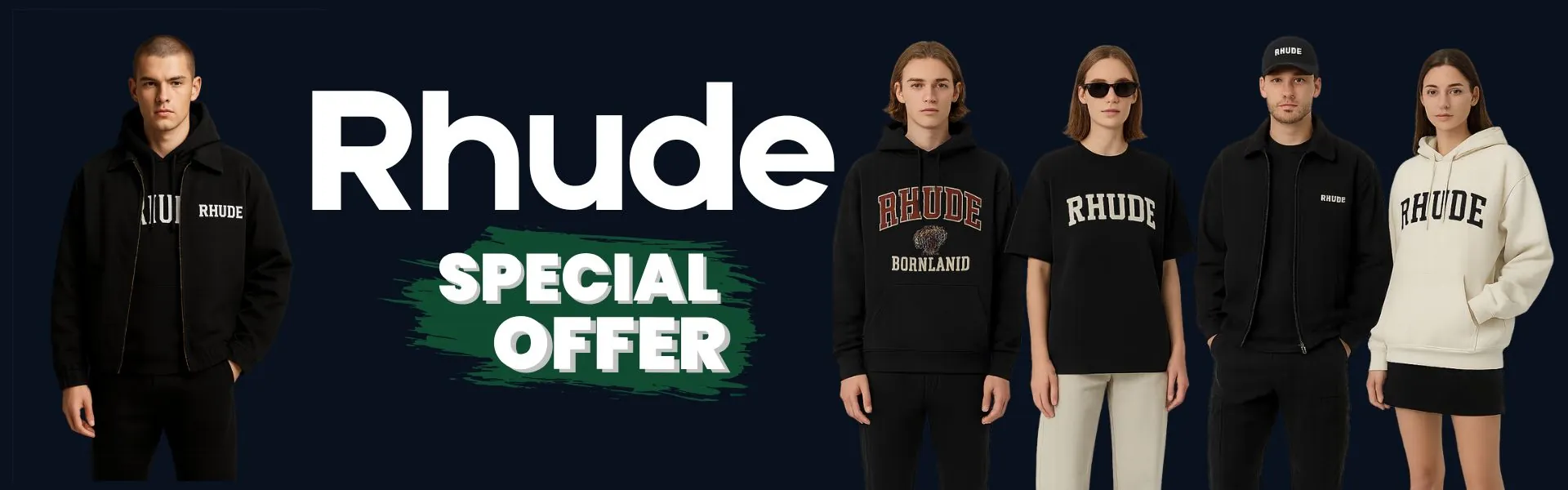 Rhude Hoodie Banner
